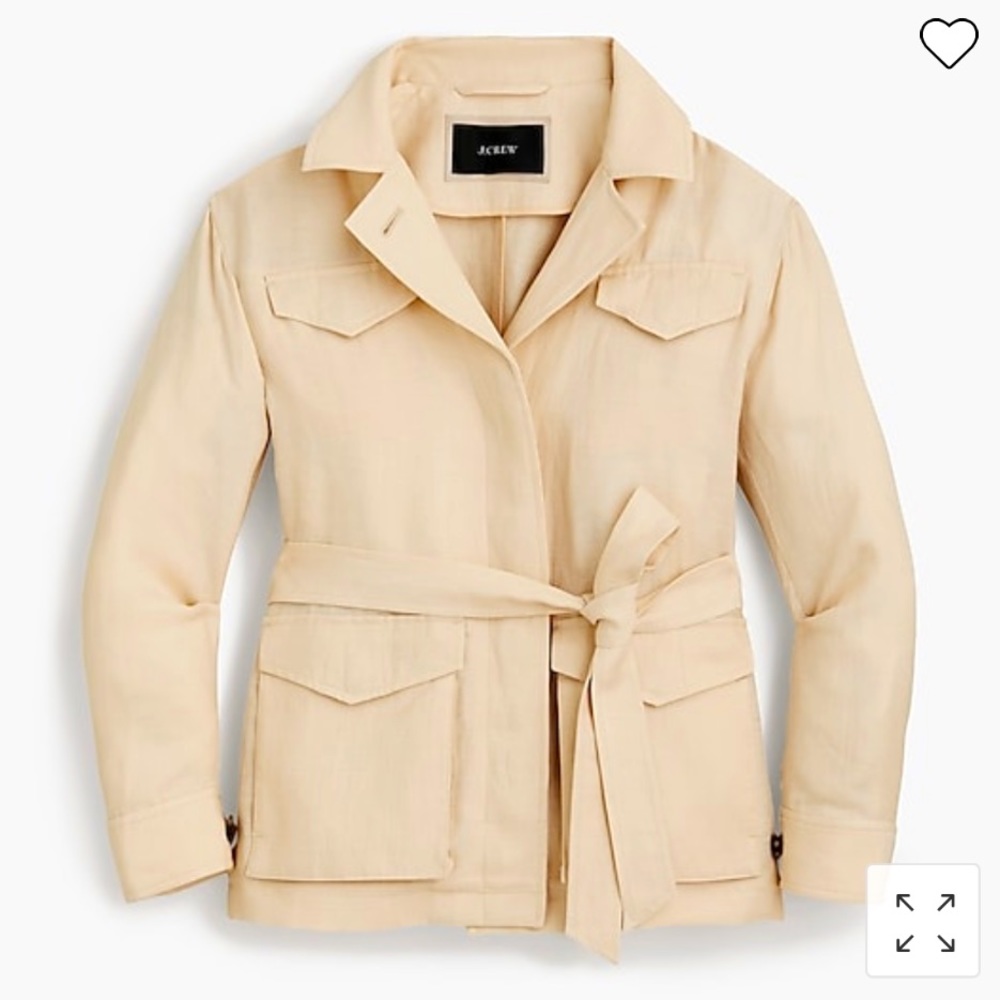 NWT Linen Cupro Jacket - Picture 3 of 12